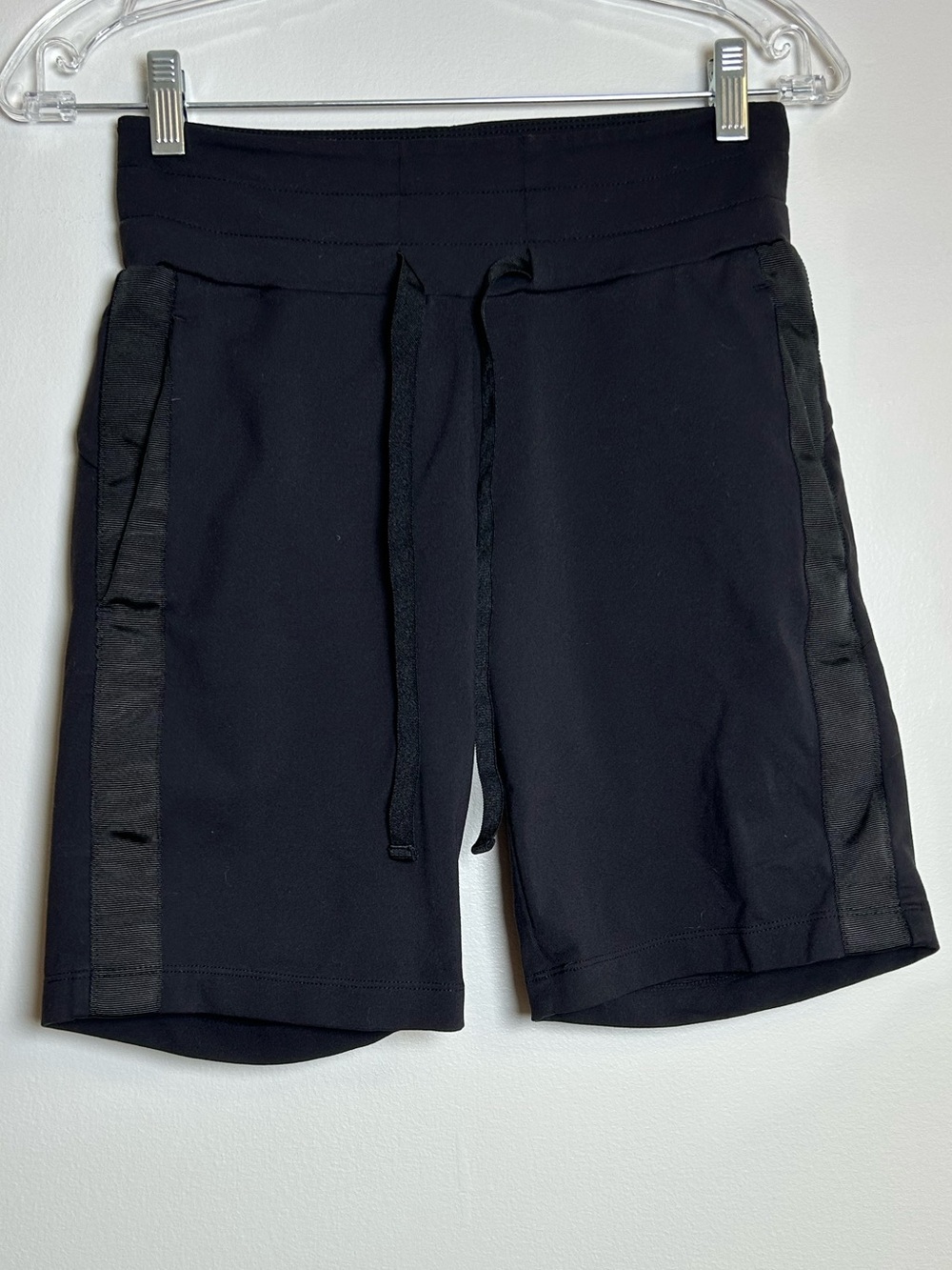 Athleta black athletic shorts women XXS Drawstring stretch Activewear workout